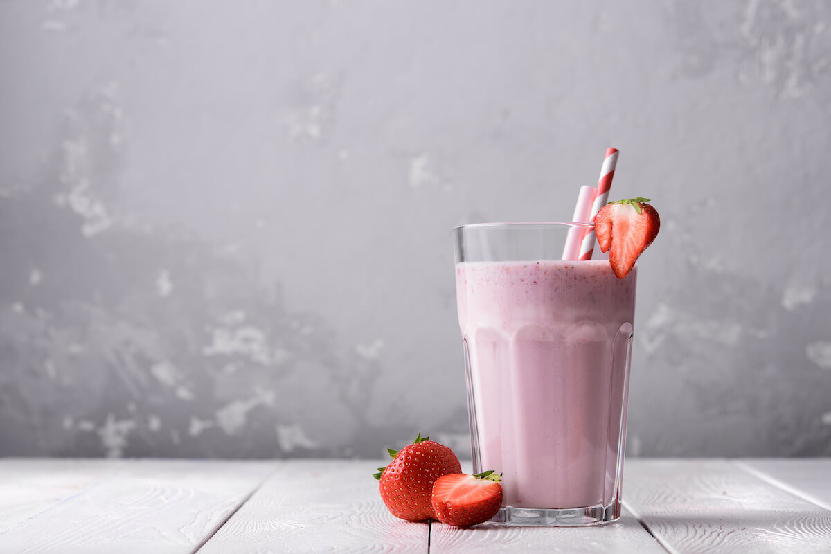 Strawberry smoothie